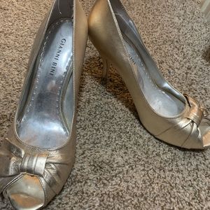 Gold heels